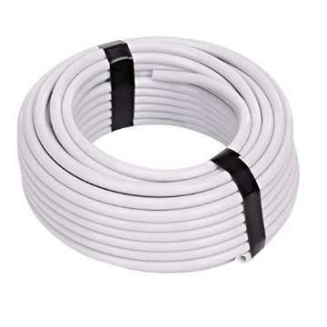 Picture of Rain Drip R255DT Raindrip R255DT 1/4-Inch Drip Irrigation Supply Tubing, 50 Foot, , for Drip Irrigation, Drip Emitters, Irrigation Parts, Systems, White Polyethylene (EA)