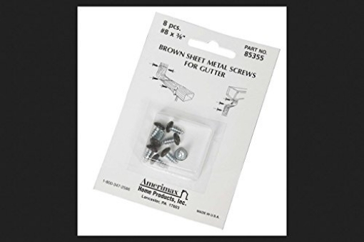 Picture of AMERIMAX 85355 Amerimax Home Prod. Screw SHMETAL BRN 8PK (EA)