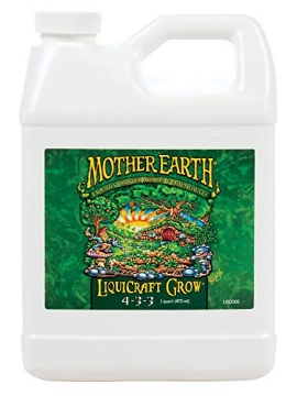 Picture of HYPONEX CORPORATION HGC733932 Mother Earth Products Mother Earth LiquiCraft Grow 4-3-3 Liquid Plant Fertilizer for Vegetative Plants, Flowers and Tomatoes, Quart (EA)