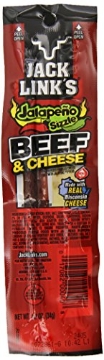 Picture of JCK 01040 Jack Link's Beef and Cheese Snack, Jalapeno Sizzle, Jalapeno,1.2 Ounce (Pack of 16) (PK-16-EA)