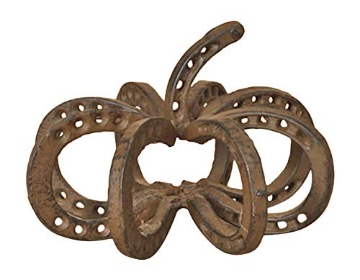 Picture of GERSON COMPANY/GIL DIVISION 2349650 Gerson 6.5" D Metal Horseshoe Pumpkin (PK-6-EA)