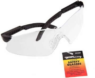 Picture of FORNEY INDUSTRIES INC 55401 Forney 55401 Safety Glasses, Squared Lens, Clear (EA)