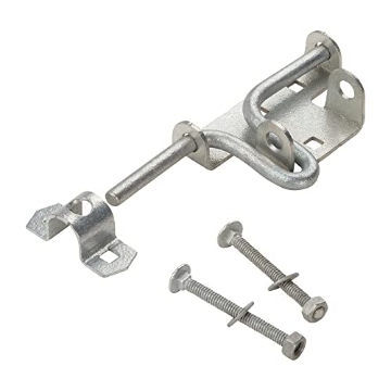 Picture of National/Spectrum Brands N262-147 National Hardware N262-147 V1134 Sliding Bolt Door and Gate Latch in Galvanized,0 (EA)