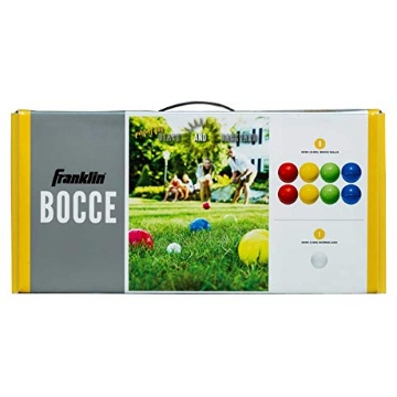 Picture of FRANKLIN 50110 Franklin Sports Bocce Set - 8 All Weather Bocce Balls and 1 Pallino - Beach, Backyard, or Outdoor Party Game - Starter Set (PK-2-EA)