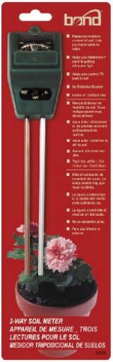 Picture of Bond Manufacturing 9629 Bond 3 Way Soil Meter (PK-12-EA)