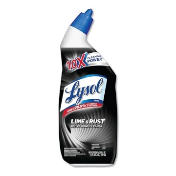 Picture of Lysol RAC98013 Lysol - 1920080088 Lime & Rust Remover Toilet Bowl Cleaner, 216oz (9X24oz), 10X Cleaning Power, Blue, 12 (CT-9-EA)