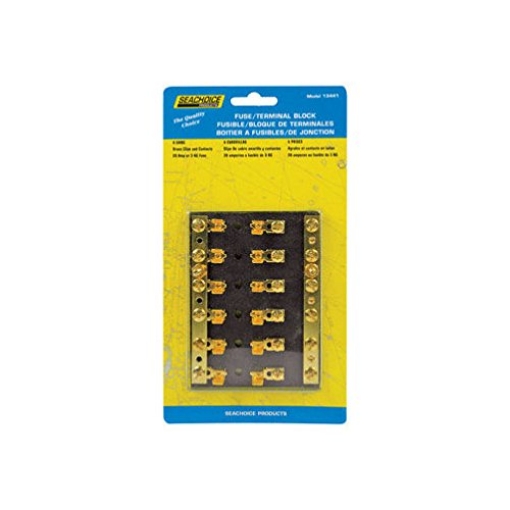 Picture of ATTWOOD MARI 13441 Seachoice Fuse/Terminal Block Brass2 (EA)