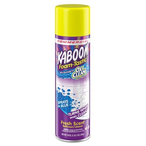 Picture of Kaboom CDC5703700071 Foamtastic Bathroom Cleaner, Fresh Scent, 19 oz Spray Can, 8/Carton (CT-8-EA)