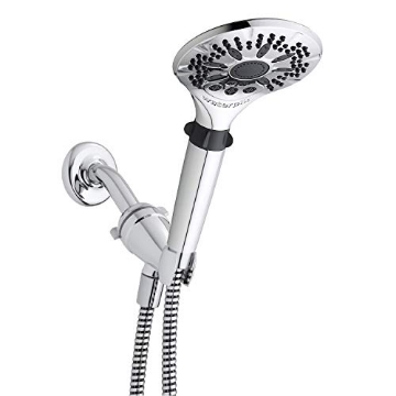 Picture of Waterpik LAR-563E Waterpik Hand Held Shower Head Easy Select With 5-Foot Shower Hose, DIY Easy Installation, 5 Spray Modes, Chrome, LAR-563EE (EA)