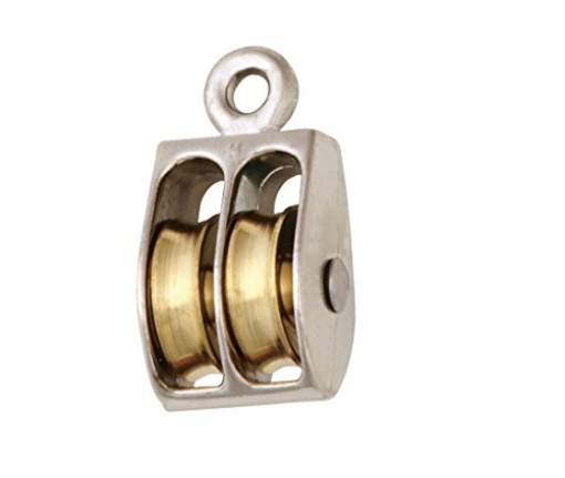 Picture of Baron 0176ZD-1 BARON MFG Rope Pulley Rigid SNGL ZN 1IN 0176ZD-1 (EA)