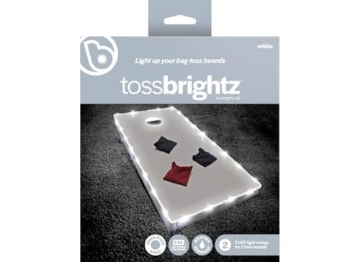 Picture of BRIGHTZ A5458 Brightz TossBrightz Cornhole/Bean Bag Game LED Lighting Kit (Lights Only, No Boards), White (EA)