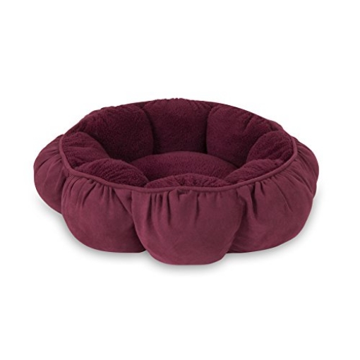 Picture of Aspen Pet 27459 Petmate Aspen Pet Puffy Round Cat Bed (18') Assorted Colors (EA)