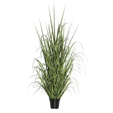 Picture of Vickerman TN170136 Vickerman Everyday 36" Artificial Potted Green Ryegrass with Black Plastic Pot - Faux Grass Plant Decor - Home or Office Indoor Greenery Accent - Maintenance Free (EA)