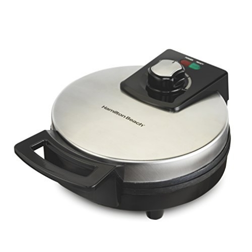 Picture of Hamilton Buhl 26080 Hamilton Beach Belgian Waffle Maker with Adjustable Browning Control, Black Nonstick (26080) (EA)