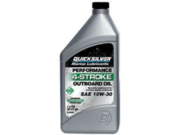 Picture of SEACHOICE/LAND&SEA INC. 71092-8M0078619 Quicksilver Marine Lubricants 25W-40 4 Cycle Engine Motor Oil 16 oz. (PK-6-EA)