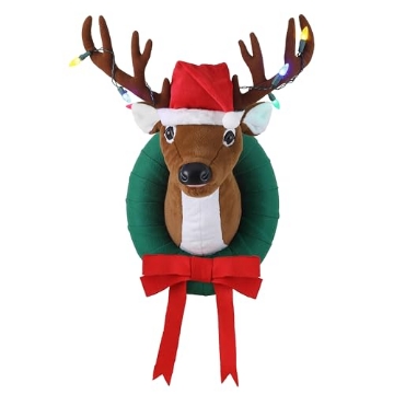 Picture of MR CHRISTMAS INC 12652AC Mr. Christmas 17" Animated Singing Reindeer, Motion-Activated with 5 Songs & LED Lights (EA)