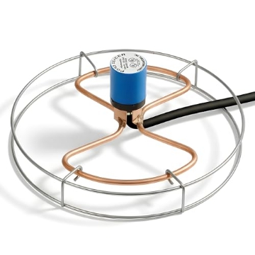 Picture of Farm Innovators Inc - Pet H-429 Farm Innovators 1500 Watt Cast Aluminum Submergible Water Tank Heater Deicer with Self Regulating Thermostat for Farm and Home, Silver (EA)