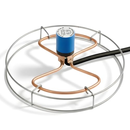 Picture of Farm Innovators Inc - Pet H-429 Farm Innovators 1500 Watt Cast Aluminum Submergible Water Tank Heater Deicer with Self Regulating Thermostat for Farm and Home, Silver (EA)