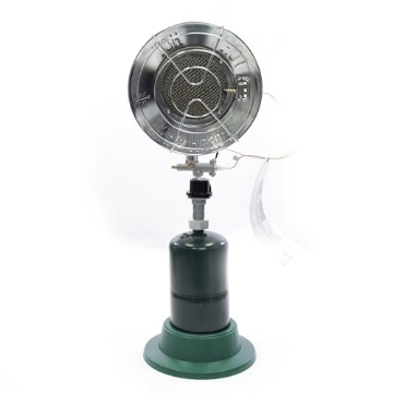 Picture of Mr. Heater, Inc. F242200 Mr. Heater MH15 Single Tank Top Outdoor Propane Heater, Silver (EA)