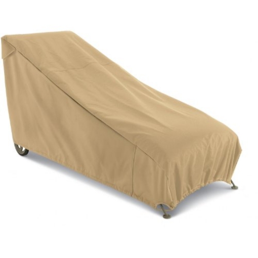Picture of Classic Clear 58952 Classic Accessories Patio Chaise Cover in Sand (EA)