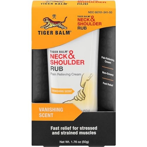 Picture of TIGER BALM 039278421019 Tiger Balm Neck & Shoulder Rub Vanishing Scent 1.76 oz (EA)