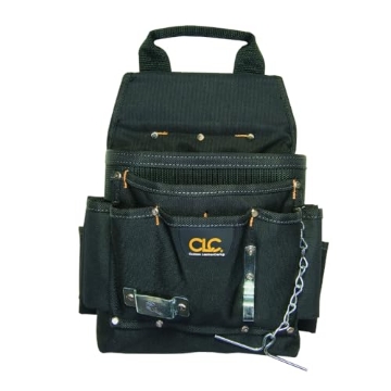 Picture of CLC 5505 CLC Custom Leathercraft 5505 Professional Electrician's Tool Pouch, Ballistic Poly, 12Pocket , Black (EA)