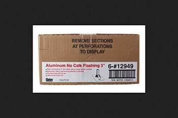 Picture of OATEY CO 12949 Oatey No-Calk 11 in. W x 14-1/2 in. L Aluminum Roof Flashing Silver (PK-6-EA)