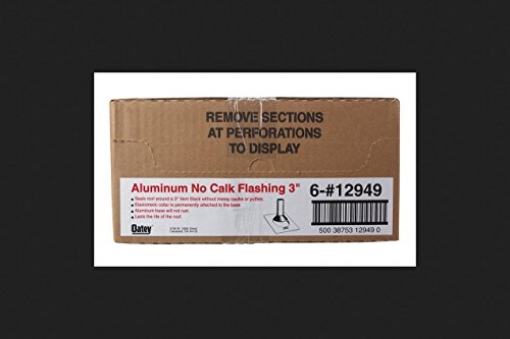 Picture of OATEY CO 12949 Oatey No-Calk 11 in. W x 14-1/2 in. L Aluminum Roof Flashing Silver (PK-6-EA)