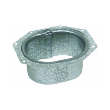 Picture of AMERIMAX 21051 Amerimax 1.5 in. H x 3 in. W x 2 in. L Metallic Aluminum K Outlet (EA)