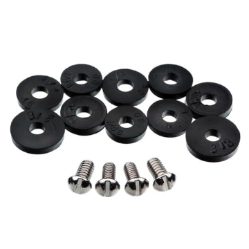 Picture of DANCO INC 9D00080790 Danco 80790 Flat Washer Assortment, for Use with Quick-Opening Style Faucets, Pack of 1, Black (EA)