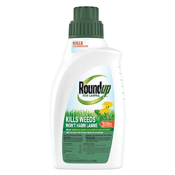 Picture of THE SCOTTS MIRACLE-GRO COMPANY 5020310 Roundup for Lawns₂ Concentrate, Weed Killer for Northern Grasses, Kills Crabgrass, 32 fl. oz. (EA)