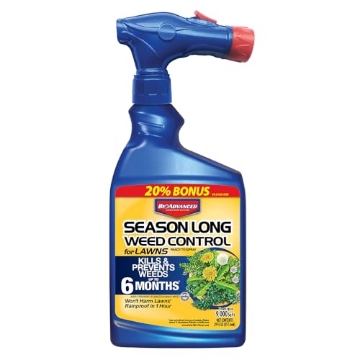 Picture of SBM LIFE SCIENCE CORP 704040B BioAdvanced Season Long Weed Control For Lawns, Ready-to-Spray, 29 oz, 9,000 Sq Ft (EA)