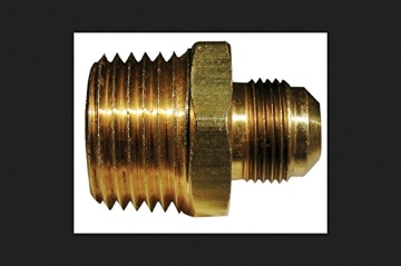 Picture of JMF COMPANY 41173 JMF 5/8 in. Flare x 1/2 in. Dia. Male Brass Adapter (PK-2-EA)