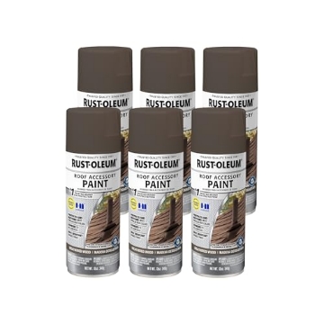 Picture of RUST OLEUM CORP 285217 Rust-Oleum Roofing Accessory Coating Spray Paint, 12 oz, Weathered Wood, 6 Pack (PK-6-EA)