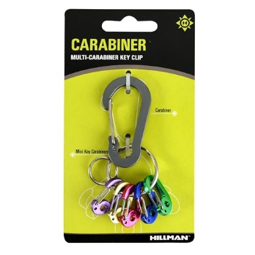 Picture of HILLMAN 713188 Hillman Aluminum Mini Carabiners (EA)