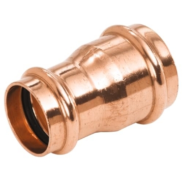 Picture of NIBCO INC 9001750PCU NIBCO Fig No PC600-R, 1-1/4 in. x 1 in. Copper Press Reducing Coupling, Leak Detect (EA)