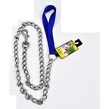 Picture of PDQ 12602 Boss Pet Products PDQ Silver Chain Lead Steel Dog Leash Small/Medium (EA)