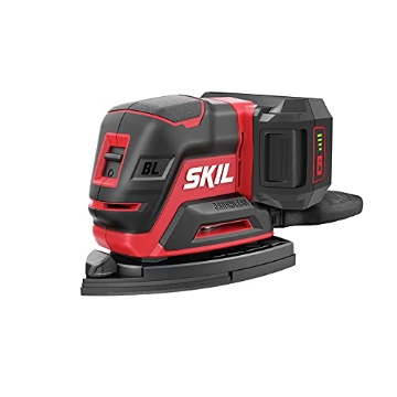 Picture of Skil SR6607B-10 SKIL 20V Brushless Compact 4-in-1 Vibration Control Multi-sander Kit Including 12pc Sandpaper, 3 Additional Detail Attachments, PWR CORE 2.0Ah Lithium Battery and PWR JUMP Charger-SR6607B-10 (EA)
