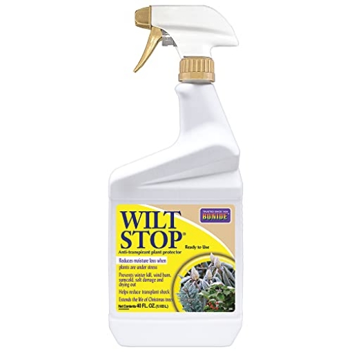 Picture of BONIDE PRODUCT 099 Bonide Wilt Stop, 40 oz Ready-to-Use Spray Anti-Transpirant Plant Protector, Long Lasting Effects, Extend the Life of Plants (EA)