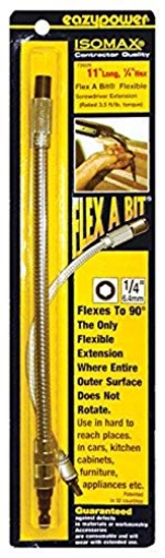 Picture of Eazy Power 73609 Eazypower 73609 11in. Flex A Bit Flexible Screwdriver Extension, Silver (EA)