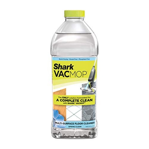 Picture of Shark Industries Ltd VCM60 Shark VACMOP Multi-Surface Cleaner Refill 2L Bottle, Compatible with VM252 & VM180, Cleans & Disinfects Sealed Finished Floors, Stone, Laminate & Tiles, Spring Clean Scent, VCM60 (PK-4-EA)