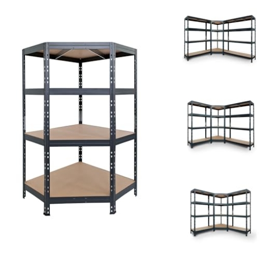 Picture of AR SHELVING INC 8586002701197 AR Shelving Garage Series Metal Corner Shelf, 24in., 500-Lb. Capacity per Level (EA)