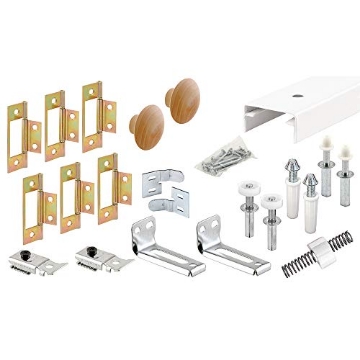 Picture of Prime 161795 Prime-Line 161795 48 In. Bi-Fold Closet Track and Hardware Kit (1 Kit) (EA)