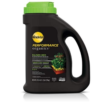 Picture of Miracle Gro 3005910 Miracle-Gro Performance Organics Raised Bed Plant Nutrition Granules - Plant Food with Natural & Organic Ingredients, for Vegetables, Fruits, Herbs and Flowers in Raised Beds, 2.5 lbs. (EA)