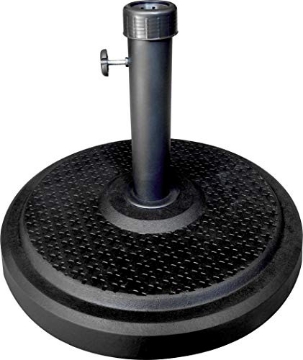 Picture of Bond Manufacturing 39014A Bond Manufacturing 39014A 22kg Envirostone Umbrella Base, Black (EA)