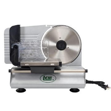 Picture of SKYWATCH CAPITAL PARTNERS INC 1381 LEM Products 7 ½ Inch Electric Meat Slicer Machine with a Stainless Steel Serrated Blade (EA)