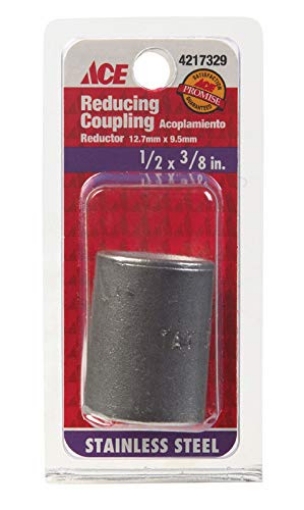 Picture of SMITH-COOPER 4638101180 Smith Cooper RECD Coupling 1/2X3/8 SS (EA)