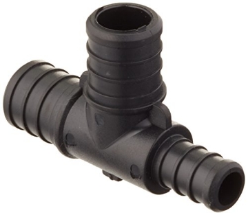 Picture of FLAIR-IT 32825 Ecopoly 32825 PEX Tee, 3/4" x 1/2" x 3/4", 0.75" ID, Crimp, Plastic (Pack of 5) (EA)