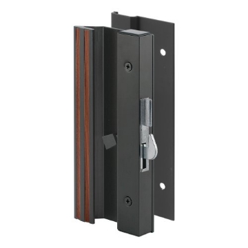 Picture of Prime C 1007 Slide-Co 14664-B Latch Handle with Low Profile/Base, Black/Aluminum (EA)