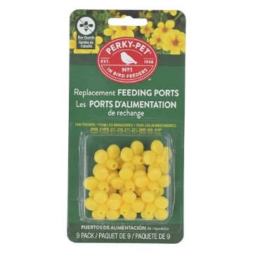 Picture of Woodstream Victor Rodnt D 202FB Perky Pet 202FB 9 Piece Yellow Hummingbird Feeder Replacement Flowers (EA)